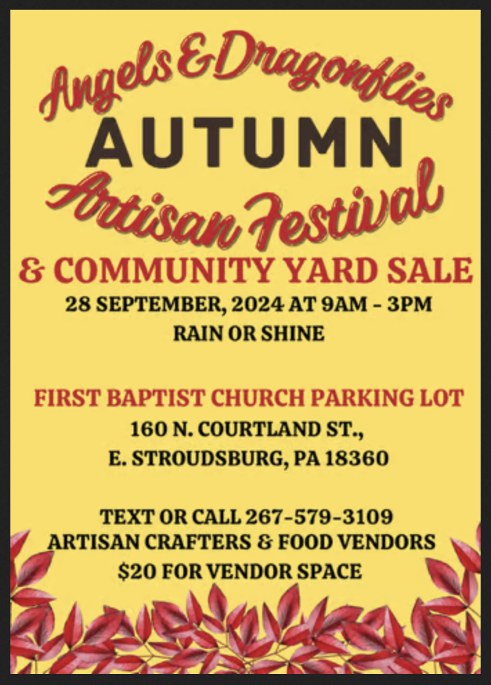 Autumn Artisan Festival & Community Yard Sale