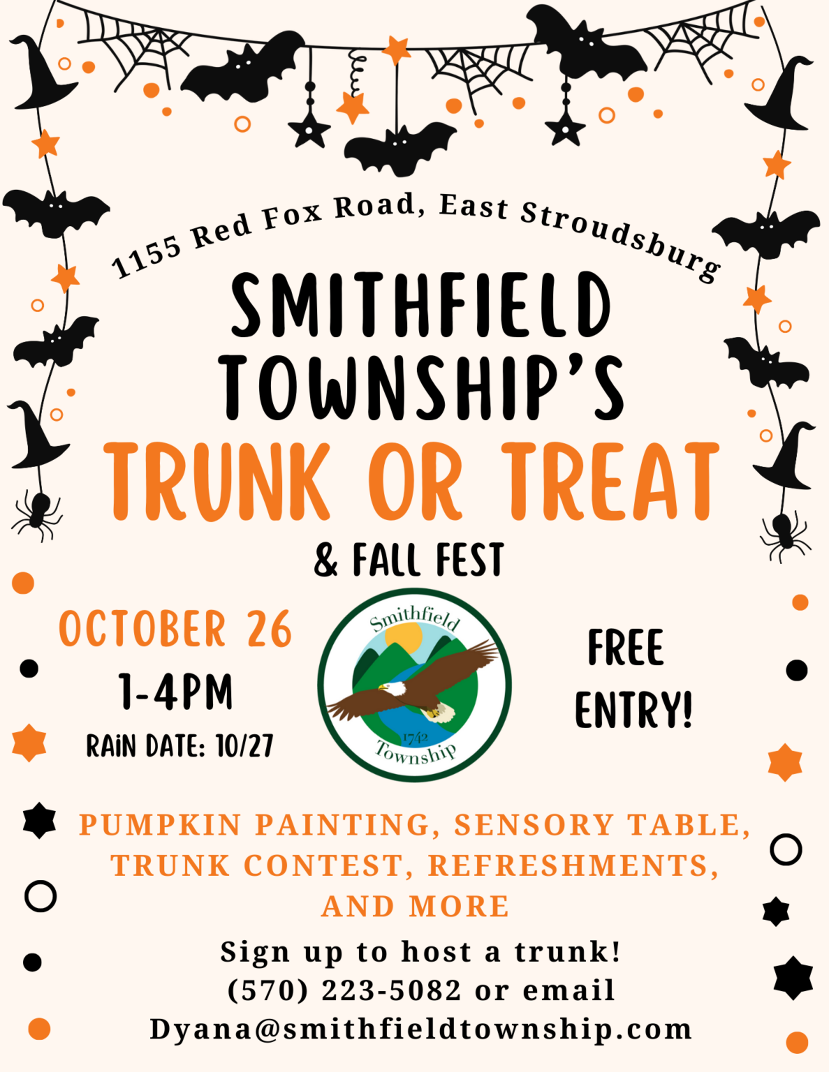 Trunk or Treat & Fall Fest (Smithfield Township)