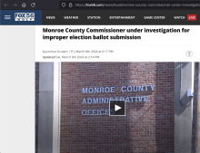 Monroe County Election Ballot Issue