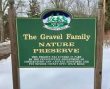 Gravel Family sign 