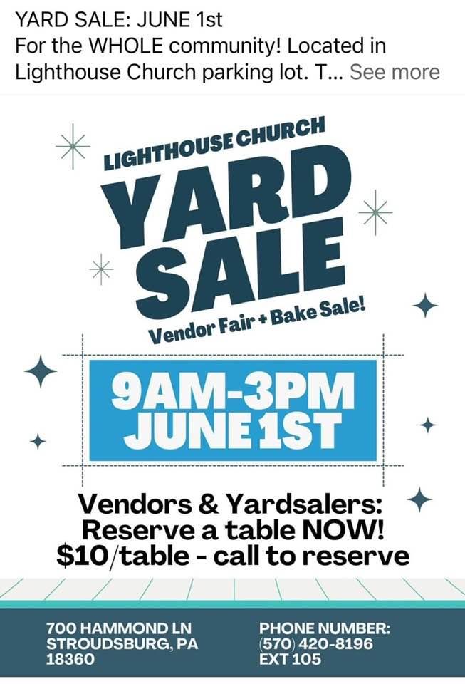 Yard Sale