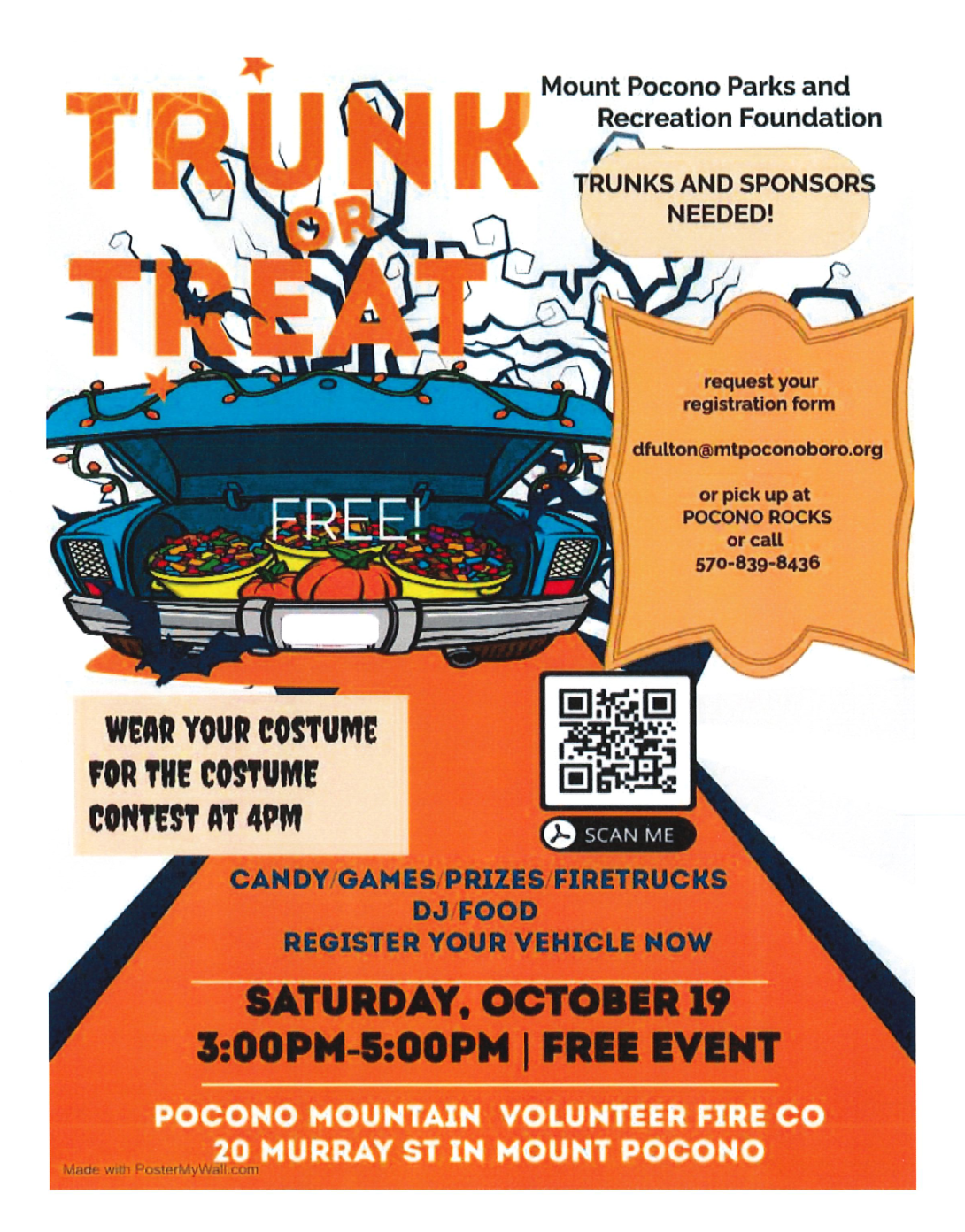 Trunk or Treat: Mount Pocono