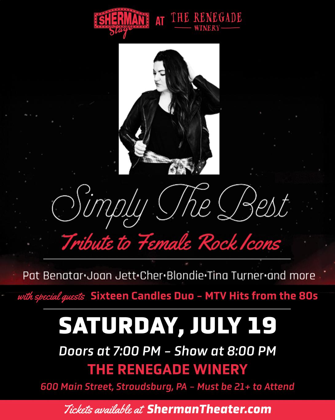 Saturday, July 19 Doors: 7pm // Show: 8pm