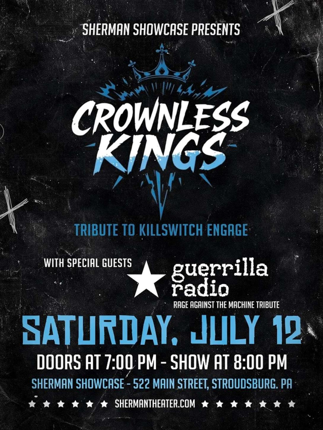 Saturday, July 12 Doors: 7pm // Show: 8pm $15 to $20.60 (all inclusive pricing)
