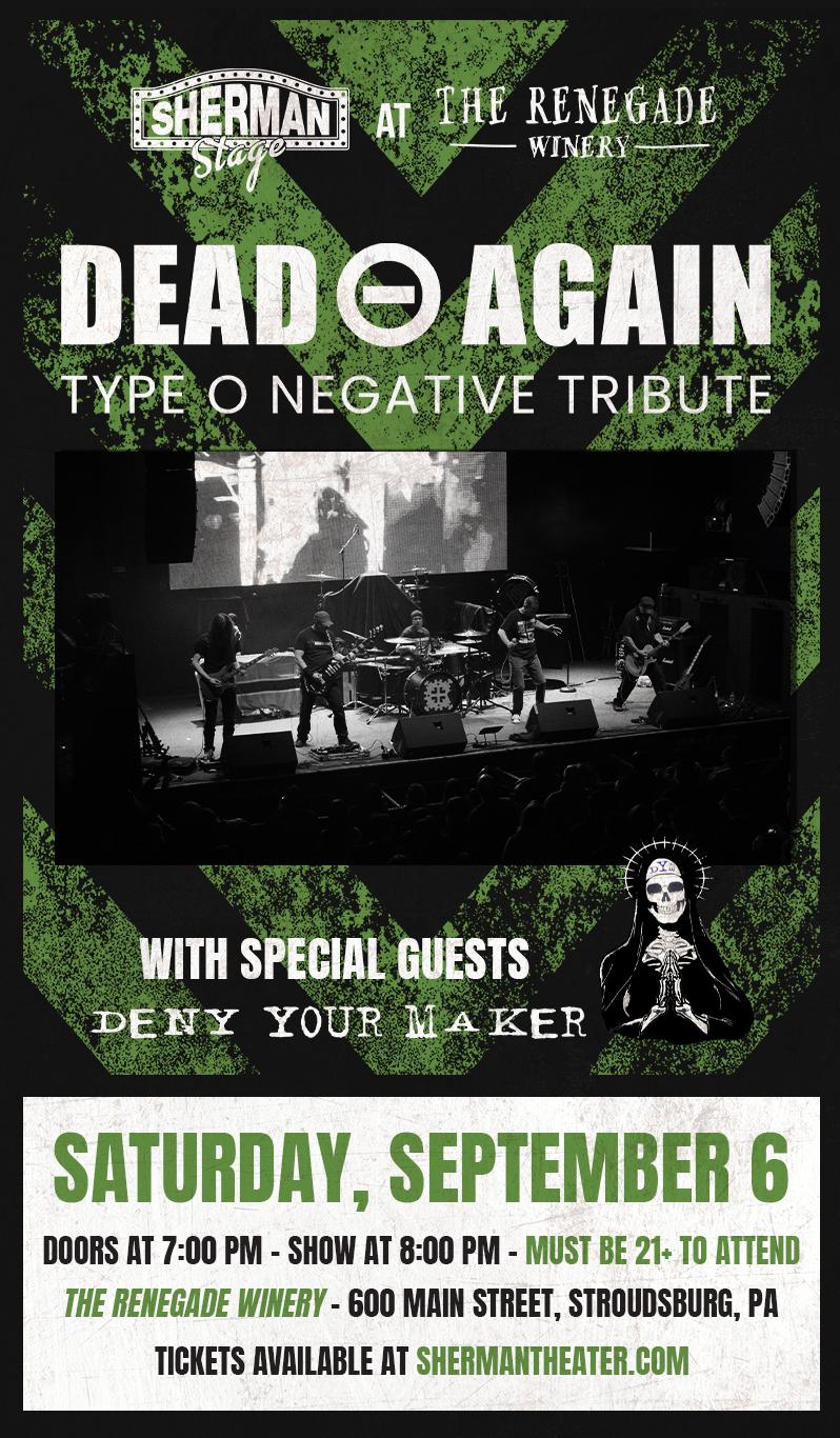 Saturday, September 06 Doors: 7pm // Show: 8pm $16 to $22.13 (fees included) Must be 21+ to attend