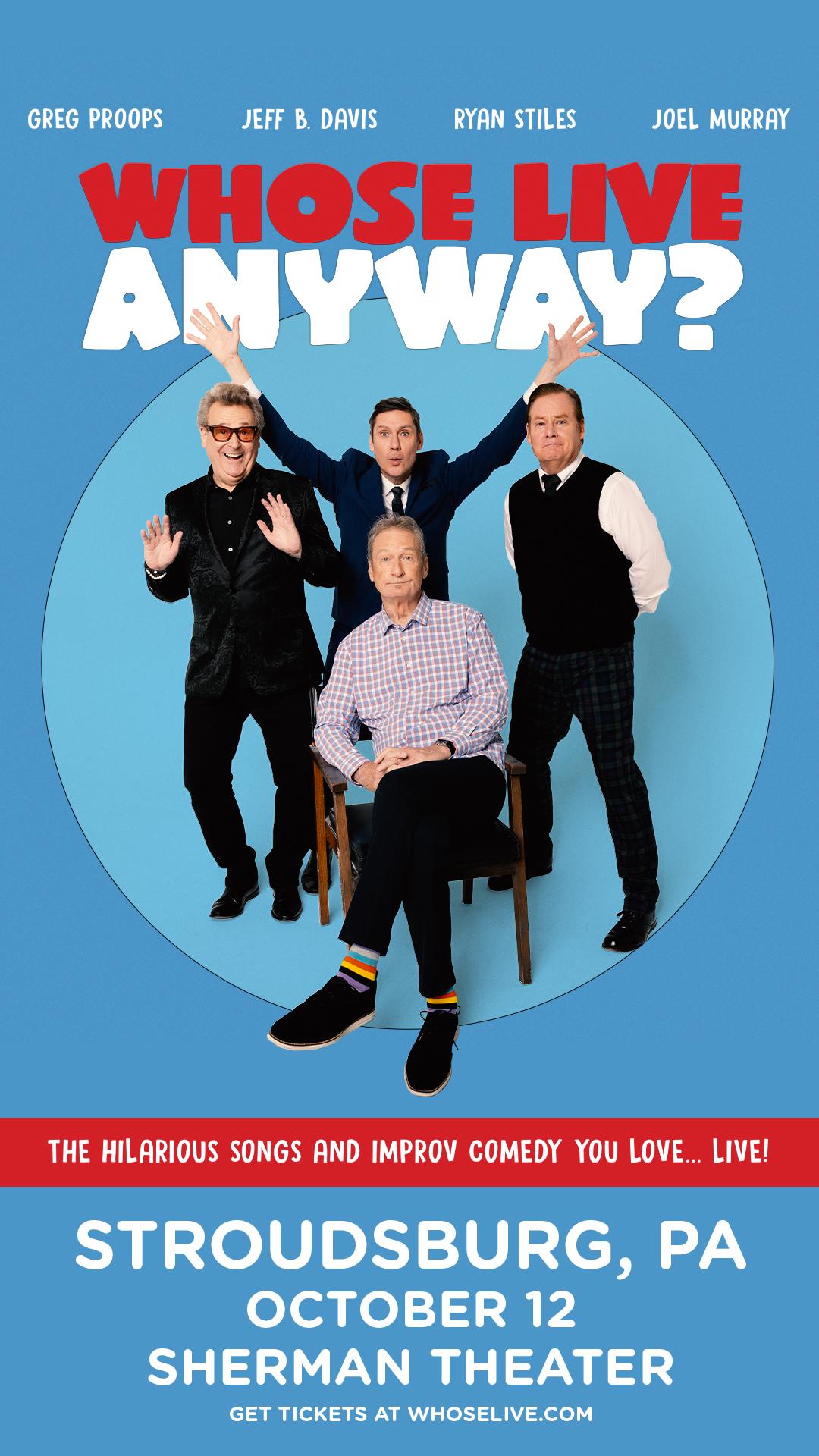 Sunday, October 12 Doors: 6:30pm // Show: 7:30pm $51.50 to $79.73 (fees included)