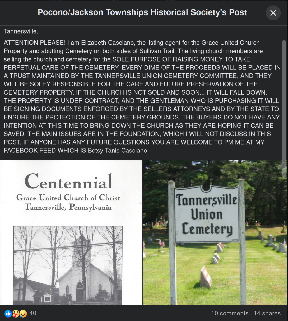 Pocono/Jackson Townships Historical Society